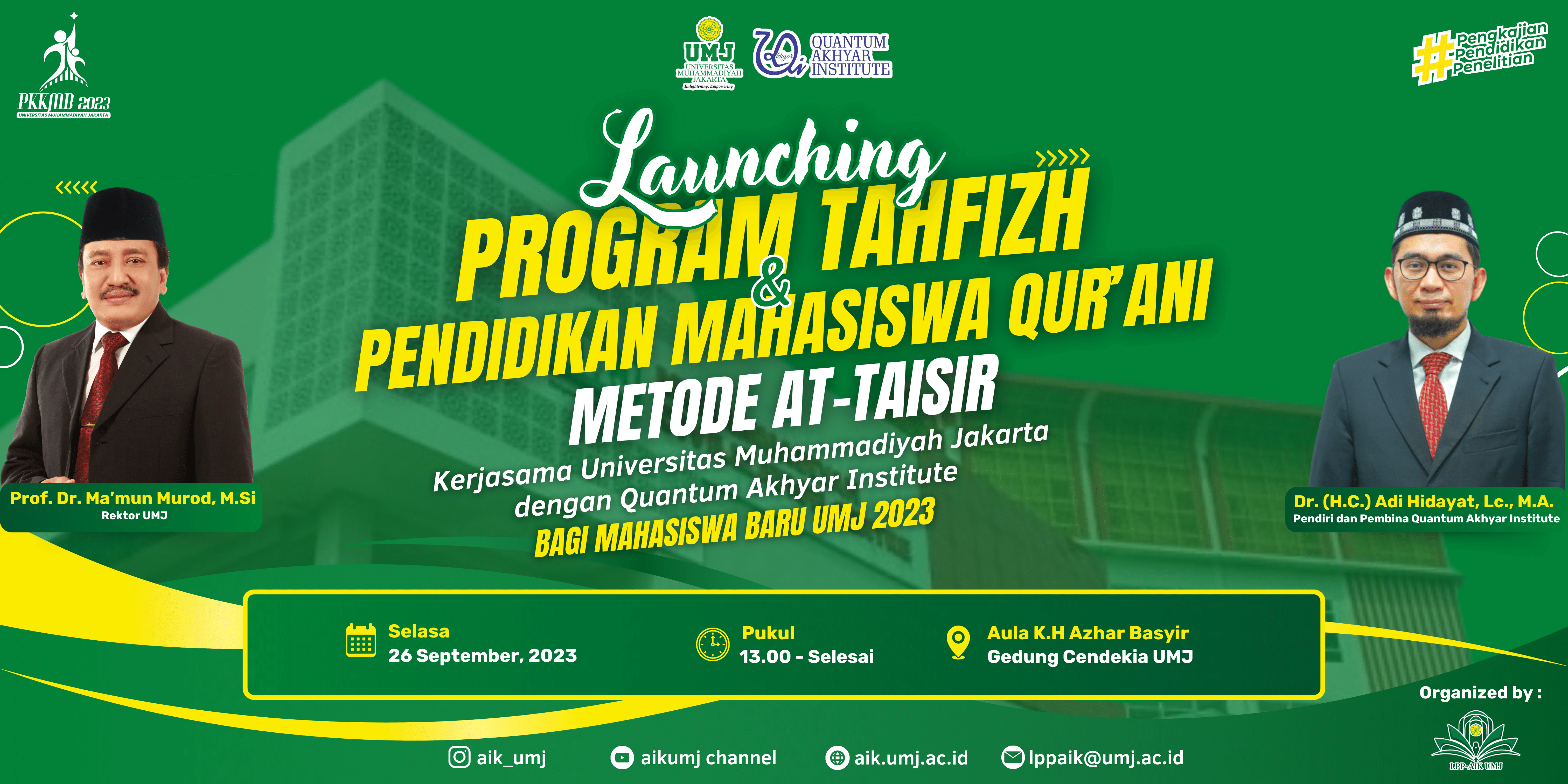 Launching Program Tahfizh 
